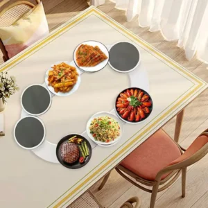 Bandeja giratoria para platos