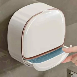 Jabonera de pared con drenaje